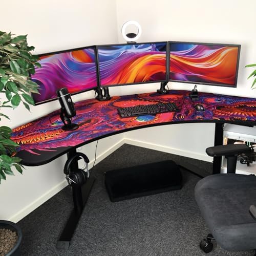 Arozzi Arena Angelo Gaming Desk Crawling Chaos - Image 2