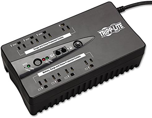 Tripp Lite ECO550UPS ECO550UPS Desktop UPS System, 8 Outlets, 550 VA, 420 J by TRIPP+LITE
