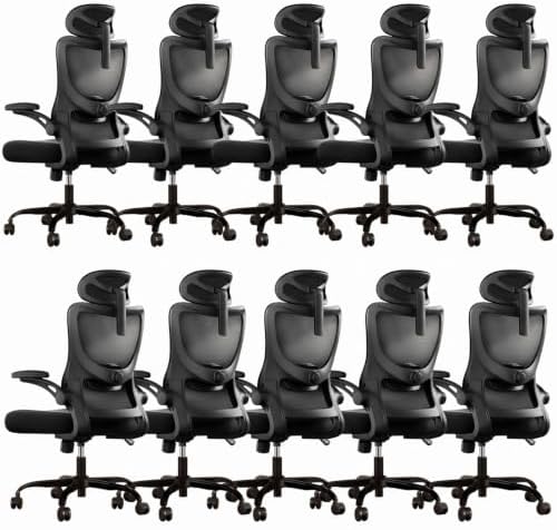 Marsail Ergonomic Office Chair with 3D Armrests, Pack of 10 by Marsail