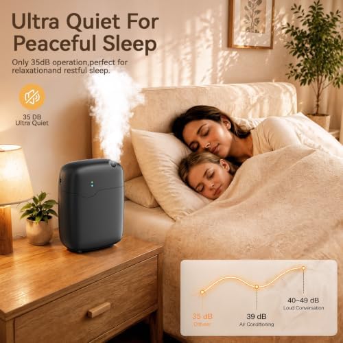 Waterless Essential Oil Diffuser with Bluetooth App Control - Image 6