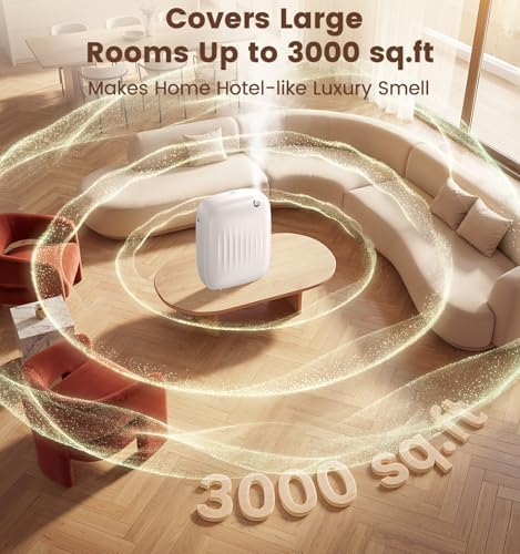 Ziweo Waterless Essential Oil Diffuser 2 x 100mL Hotel Scent Oil, 3000sq.ft - Image 5