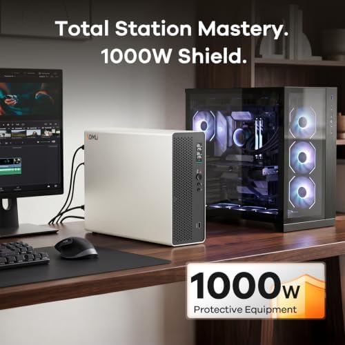 1500VA 1000W UPS Lithium Backup Battery Pure Sine Wave for Home & NAS - Image 2