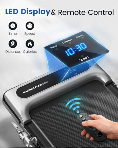 Walking Pad Treadmill for Home, Walking Pad with Incline and Handle Bar - Image 6