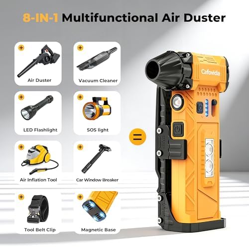 Electric Air Duster, Compressed Air Duster, 200g Thrust - Image 2