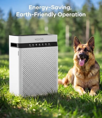 KOIOS H13 True HEPA Air Purifier for Home Pets Large Room 2400 Sq Ft - Image 6