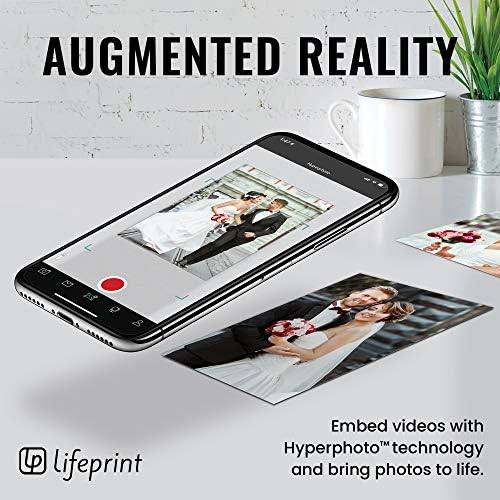 Lifeprint 3x4.5 Portable Photo and Video Printer for iPhone and Android. Make Your Photos Come to Life w/Augmented Reality - White - Image 2
