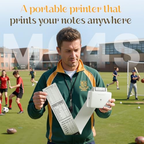 Phomemo M04S 300DPI Portable Thermal Printer, Support 2/3/4 inch Printing - Image 4