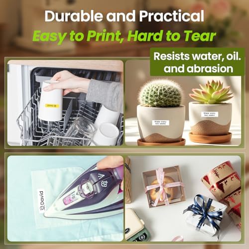 Phomemo P15 Ribbon Printer, Rich Text/Icon Custom Ribbon for Gift Wrapping - Image 6