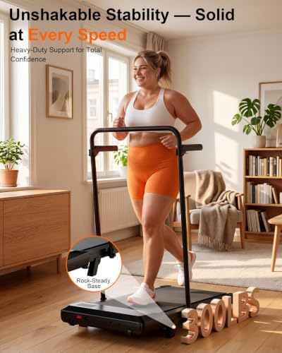 6% Incline 300 lbs Walking Pad Under Desk Treadmill - Image 6