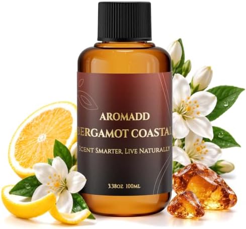 Bergamot Coastal Diffuser Oil Inspired by Ritz-C Hotel Scent, 100 mL by Aromadd