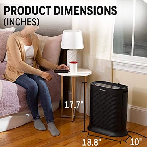 Honeywell Bluetooth Smart True HEPA Air Purifier for Large Room, 310 sq ft - Image 4