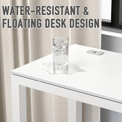 SHW 55-Inch Commercial-Grade Office Computer Desk, White - Image 5