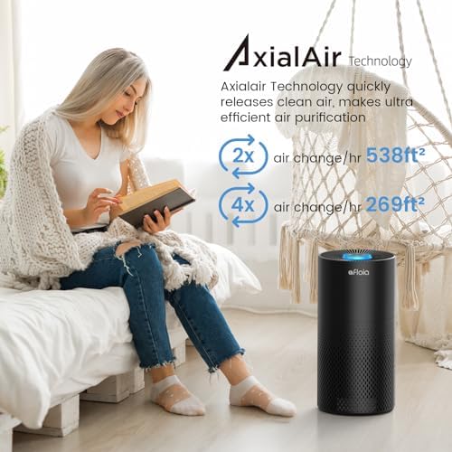 Afloia Air Purifier for Home Large Room Bedroom up to 1076 Sq Ft - Image 3