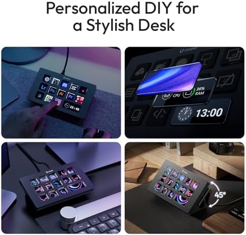 ULANZI D200H Stream Controller & USB C Docking Station with Stand Base - Image 6
