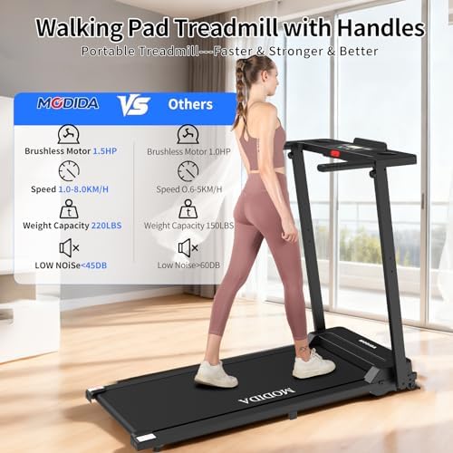 3 in 1 Under Desk Treadmill with Incline Walking Pad for Home & Office - Image 3
