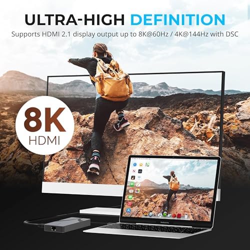 SABRENT USB4 Travel Hub, HDMI 2.1, 2.5GbE, 85W PD (HB-U4HP) - Image 4