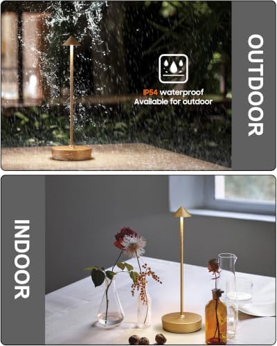 Cordless Table Lamps Rechargeable 6000mAh Battery Operated LED Desk Lamp - Image 5