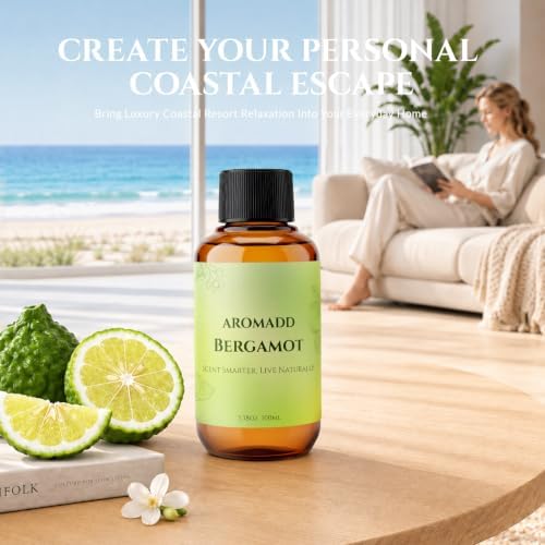 AROMADD Bergamot Diffuser Oil Inspired by Luxury Hotel Scent, 100 mL - Image 6