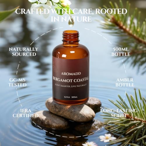 Bergamot Coastal Diffuser Oil Inspired by Ritz-C Hotel Scent, 500 mL - Image 3