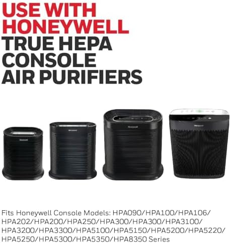 Honeywell HEPA Air Purifier Filter R, 3-Pack Air Filter Replacements - Image 2