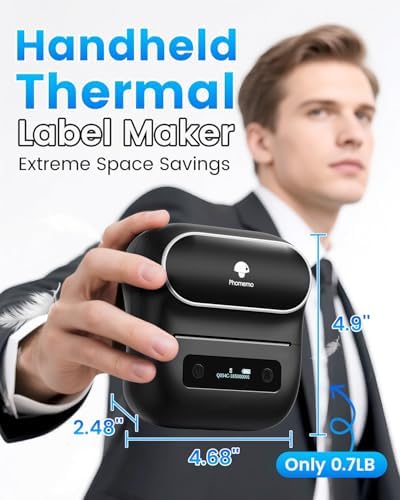 Phomemo Label Maker, M220 Thermal Label Printer - Image 6