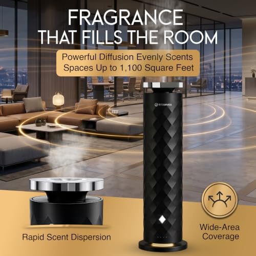 Cordless Hotel Scent Diffuser, Waterless Cold Air Oil Diffuser - Image 6