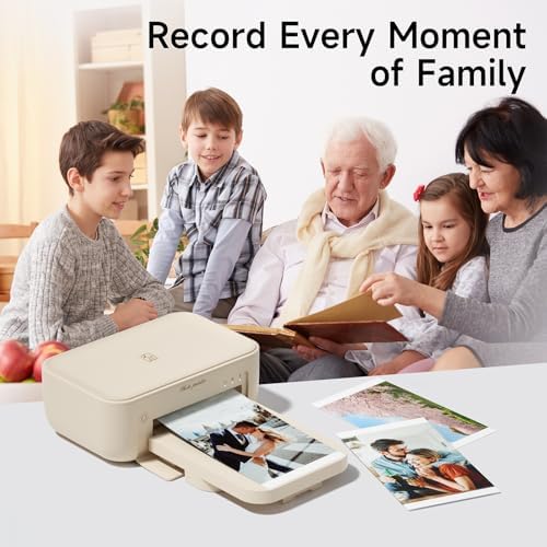 HPRT 4x6 Photo Printer with 20 Sheet Photo Paper& 1 Ribbon - Image 7