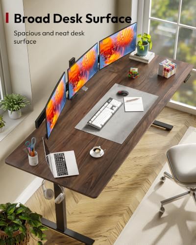 SANODESK 79''x32'' Large Electric Computer Height Adjustable Standing Desk - Image 5
