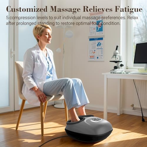 CuPiLo Foot Massager with Heat, FSA Eligible HSA Shiatsu Foot Massager - Image 4