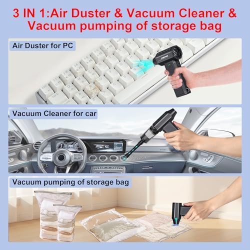 JVSCAM-F30MAX 3 in 1Electric Air Duster+JVSCAM-X3 130000RPM Electric Air Duster - Image 6