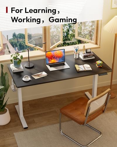 SANODESK One-Piece 1'' Thick Height Adjustable Standing Desk 55''x28'' - Image 4