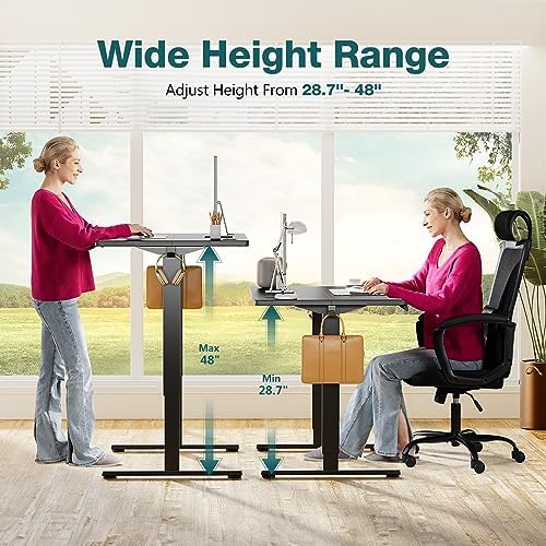 Sweetcrispy Electric Standing Desk, Computer Desk, 63x24 Inch - Image 4