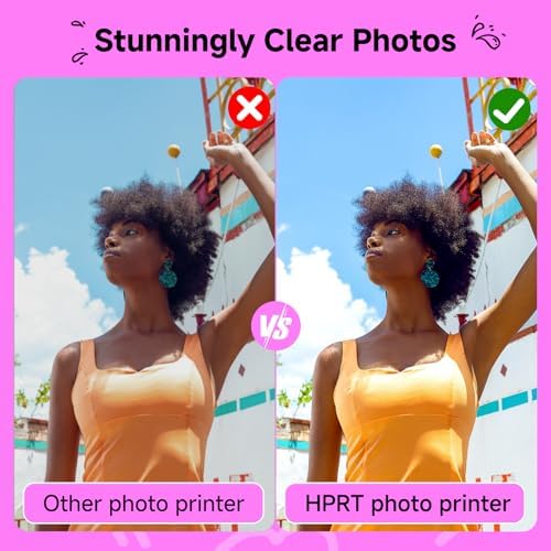 HPRT CP2100 Portable Photo Printer | 2x3 Mini|Bluetooth 5.0 & 4-Pass Tech - Image 5