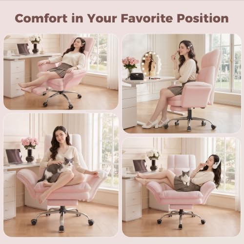 Big and Tall Office Chair, Flip Armrests for Pets & Cross Legged Sitting - Image 4
