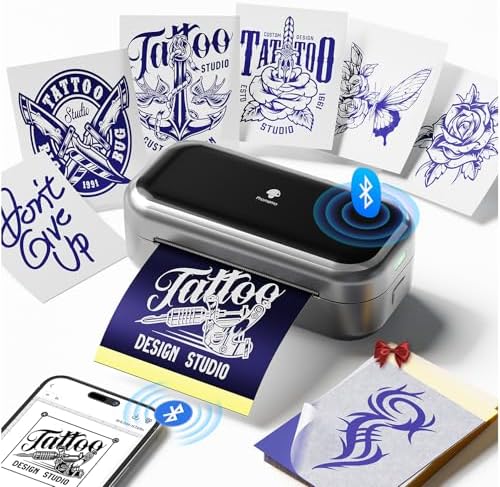 Phomemo TP31 Mini Tattoo Stencil Printer for 3-Inch Tattoos by Phomemo