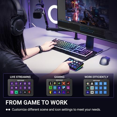 fifine D6 RGB Macro-Keyboard with 15 Programable Buttons for Multi-Tasking - Image 6