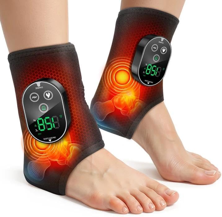 2PCS Neuropathy Foot Massager, Ankle Massager for Pain Relief FSA Eligible by WoloyHeatie