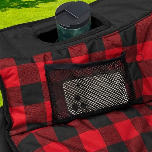 Youtanic 60" Extra Double Camping Chair for Adults, 700lbs Padded Loveseat - Image 4