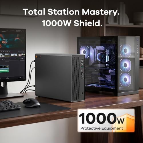 1500VA/1000W LiFePO4 UPS Battery Backup, Pure Sine Wave, 8 Outlets - Image 3