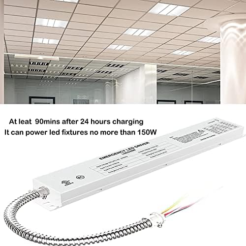 LED Emergency Backup Battery, 20W, 120–347VAC, 90+ Min Runtime, UL Listed - Image 2