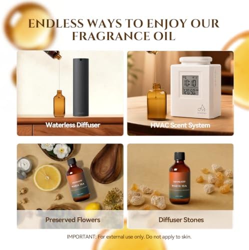 Aromadd White Tea Diffuser Oil Inspired by Luxury Hotel Scent, 200 mL - Image 4