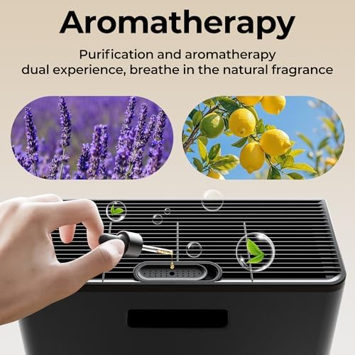 Air Purifier for Home Pet Up to 2200Ft² Pre-Filter Washable Graphite - Image 6