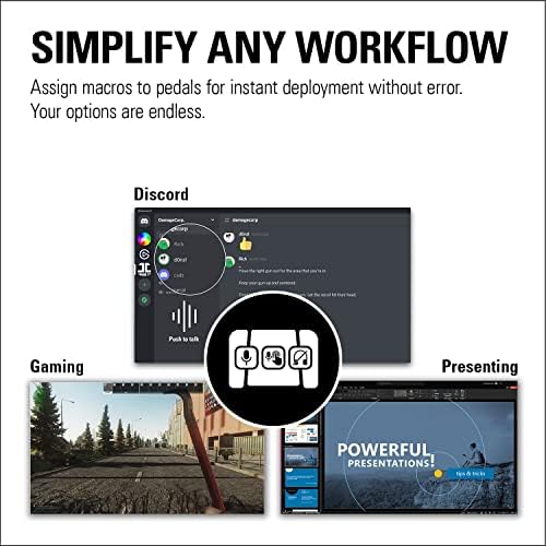 Elgato Stream Deck Pedal, 3 Hands-Free Macro Footswitches - Image 6