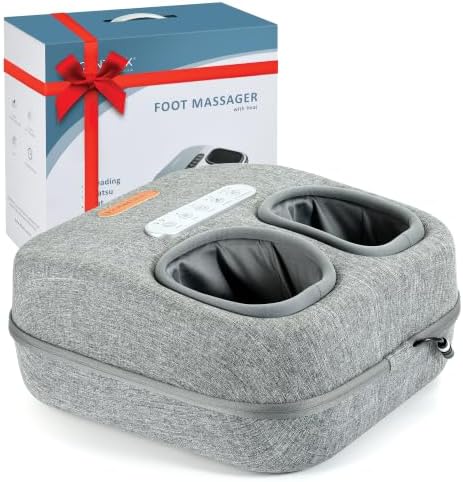 MOUNTRAX Foot Massager with Heat, Deep Shiatsu & Air Compression, Size 13 by MOUNTRAX
