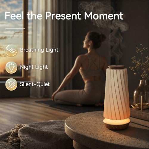 Waterless Essential Oil Diffuser for Home, Cold Air Scent Machine with Ambient Light, Smart App Control, Includes 100ml Oil - Image 4