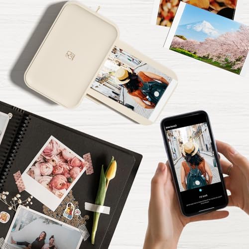 HPRT 4x6 Photo Printer with 20 Sheet Photo Paper& 1 Ribbon - Image 4