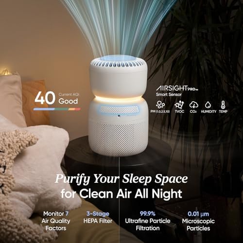 LEVOIT Smart Air Purifier for Home Bedroom, Quiet for a Nursery, Sprout - Image 3