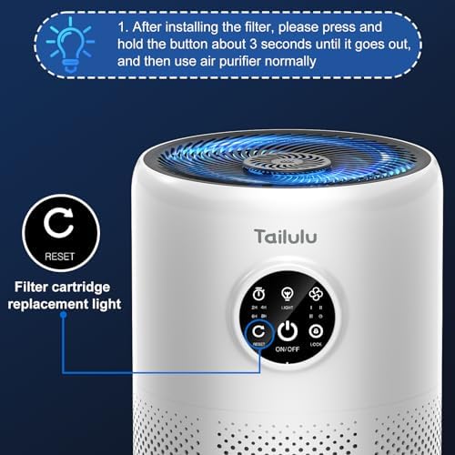 Tailulu D10 Official Air Purifier Replacement Filter（1 Pack） - Image 2