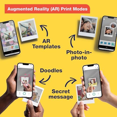Fujifilm Instax Square Link Smartphone Printer- Ash White - Image 3