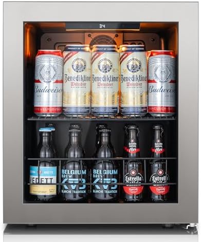 Ca'Lefort 65 Cans Mini Fridge, Beverage Refrigerator Cooler for Drink, Beer by CaLefort